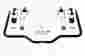 042203 Detroit Speed Engineering Tubular Rear Sway Bar Kit 1-1 8 Dia Adj