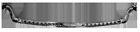 1102a-d Super Bell New Drilled Plain Front Axle