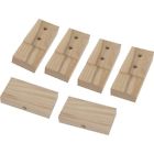 16-54982-1 Model Ford Body Block Set Wood Pieces Touring Tudor Sedan