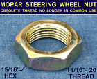 1943 Mopar Nos Extra 1944 Steering 1940s 1949 Obsolete 1952 Fine 11 Wheel 1950 1953 Nut Thread 1948 16 1951 "-20 40s 1946 1947