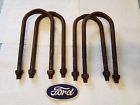 1966t-birdubolts Ford Thunderbird Rear Leaf Spring Bolts Oem Used