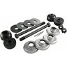25-111386-1 Corvette Rear Leaf Spring Bolt Kit Stock Length With Urethane