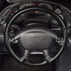 25-111811-1 Premier Quality Products Corvette Wheelskin Steering Wheel Cover Black