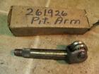 261926 Chevrolet Nos Chevy Saginaw Steering Gear Pitman Shaft Assembly