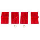 3.6111r Energy Suspension Camaro Firebird Red Poly Graphite Leaf Spring Pad