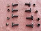 375748-s Mustang Shelby Rear Axle Backing Plate Bolts And Nuts