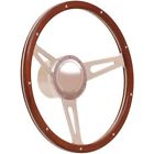 38-4247 Gt Performance Cobra Style Wood Steering Wheel Diameter 810668020698