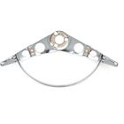40-158407-1 Full Size Chevy Horn Ring Chrome Impala Eckler