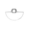 60-42692-1 Horn Ring Spoke Steering Wheel Chrome Ford Eckler