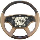 70-219984-1 Mercedes Gloss Beige Leather Steering Wheel Eckler