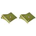 75-258974-1 Firebird Rear Shock Absorber Lower Mounting Plates Staggered Inboard Detroit