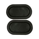 8923 Mustangs Unlimited Oval Shock Access Plugs Pair Mustang Cougar