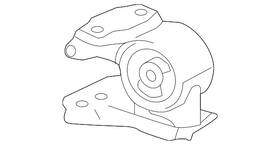 Acura 51395-tx4-a01 Genuine 2013-2015 Rdx - Bracket R Front Compliance