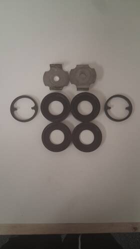 Bmr Suspension Cb010 Level 1 Cradle Bushing Lockout Kits Fits 2015-2022 Ford Mustang