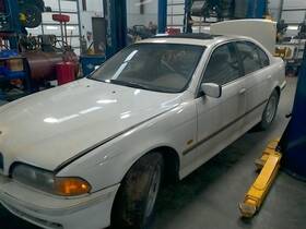 33311097248 Bmw Crossmember/k-frame Rear Sedan Fits 97-03 540i 76667
