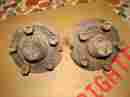 1102-d C3oz Ford Mercury 1967 Fairlane Comet V8 Spindles 1965 1966 1968 Mustang Cougar 5 Lug