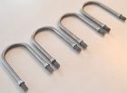 C4az-5705-d C4az-5705d C4az5705d Fomoco Ford Galaxie Mercury Rear Leaf Spring Clip Set Oem