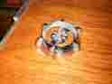 C5aa-3511 1965-1966 Galaxie Steering Column Collar Part
