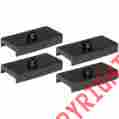 C6oz-5741 New 66 71 Fairlane Leaf Spring Insulators Rear Torino Falcon 64 65 67 68 69 Ford