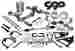 E6267m2ifs-k Chevy Nova Ifs Mustang 2 Independent Frontend Drop Spindle Black Wilwood Caliper