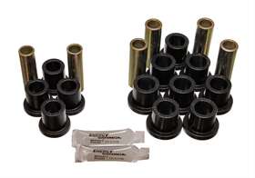 4.2102g Energy Suspension Bushing Rear Leaf Spring/shackle Set Ford Black