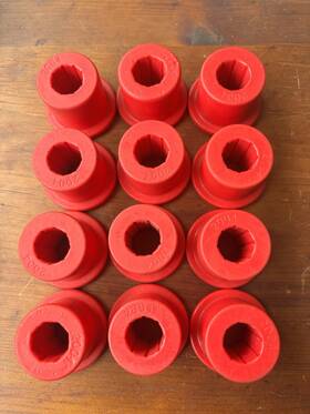 Energy 703639278061 Suspension Leaf Spring Bushing Fits Chevy 1987 Blazer 1975-1986 C-20/30