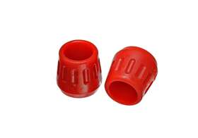 9.6111r Energy Suspension For Universal Red 1-3/8in Od X 1/2in Mcpherson Id Strut Bump Stop Set