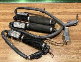 F3lf-3c034-bd Ford 1993 95 96 98 Lincoln Mark Viii Air Ride Suspension Height Sensor Front Rear Set