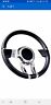 Fr20150 Flaming River Black Waterfall Steering Wheel