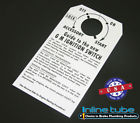 Inl10160 Inline Tube Steering Column Start Card Tag Nos Judge Trans