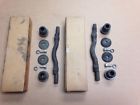 K-119 Moog Nors Pair Upper Control Arm Shaft Kits Chevrolet