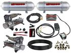 K-2am480c-amx4-38h-23gabru-x7r-hnf Airmaxxx Chrome Air Compressors Brushed Tanks Valve Manifold Switch Box