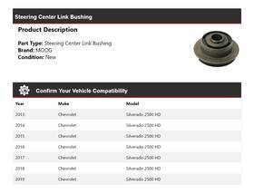 Moog Chassis 785mk85 For 20132019 Chevrolet Silverado 2500 Hd Steering Center Link Bushing Mo G1n