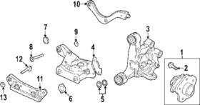 55044-6lb0c Nissan Genuine Lower Control Arm Front Bushing