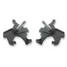 R25584 Transmountracing Drop Disc Brake Spindle Black For Chevy Biscayne Bel