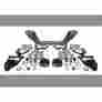 Stv172994 Helix Suspension Dropmember Mustang Ii Ifs Kit For 33 Mopar Dodge Swb