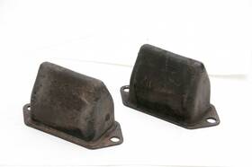 Toyota 48341-35020 1979-83 Pickup Truck Rear Leaf Spring Bump Stop Set Of 2 2wd Rwd Oem