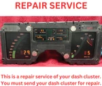 1984 Corvette Dash Cluster Rebuild Service Gm 25076600 C41382. Fixed Price $245.00.