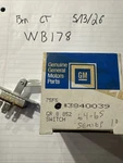 Gm 3840039 Heater Control Switch Genuine General Motors. Fixed Price $17.99.