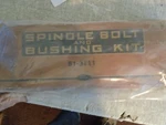 Nos Ford Moog 1935 1936 1937 Truck 1/2 Ton All King Bolt Set. Fixed Price $30.40.