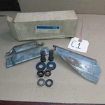 1970 1971 Chevrolet Pickup 4WD Front Spring Strap And Rear Shackle Stop Kit Gm. Fixed Price $55.00.