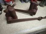 Studebaker 1949-56 C-cab Truck Shock Absorber Pair Knee-action 678632-3. Fixed Price $49.99.