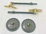 Fits Willys Jeep Gpw CJ3A CJ3B CJ2A M38 M35 Arm Bracket Kit 5" Mirror Pair. Fixed Price $47.93.