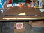 Long Tie Rod W/ Fixed Ends, Mcquay-norris, ES-81A, For Chevy 39 Ja Series Car. Fixed Price $54.00.