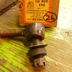 Studebaker Tie Rod End Pair ES106 L+r 1939 1940 1941 1942 1946 1947 1948 1949. Fixed Price $36.00.