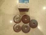 63-82 C2 Corvette Lower Control Arm Retainers (5)--GM #3714369--NOS-NCRS!. Fixed Price $49.95.