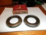Victor 49711 Oil Seal = 2.0" X .3.675" .343" Metal/felt Construction. Fixed Price $8.99.