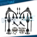 Front Cv Axles Wheel Hubs Control Arms Suspension Kit For Silverado Sierra 1500. Fixed Price $476.09.