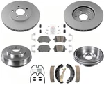 Coated Front Disc Rotors Pads For 10-11 Chevrolet Hhr W/ Rear Drum Brakes. Fixed Price $305.00.
