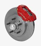Wilwood Disc Brake KIT,FRONT,55-57 Chevy,cpp 2" Drop SPINDLES,11.50" Rotors,red. Fixed Price $858.26.